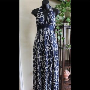 BCBG MaxAzria | Midnight Chiffon Dress